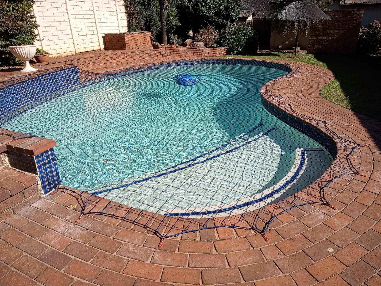 Safety net installed