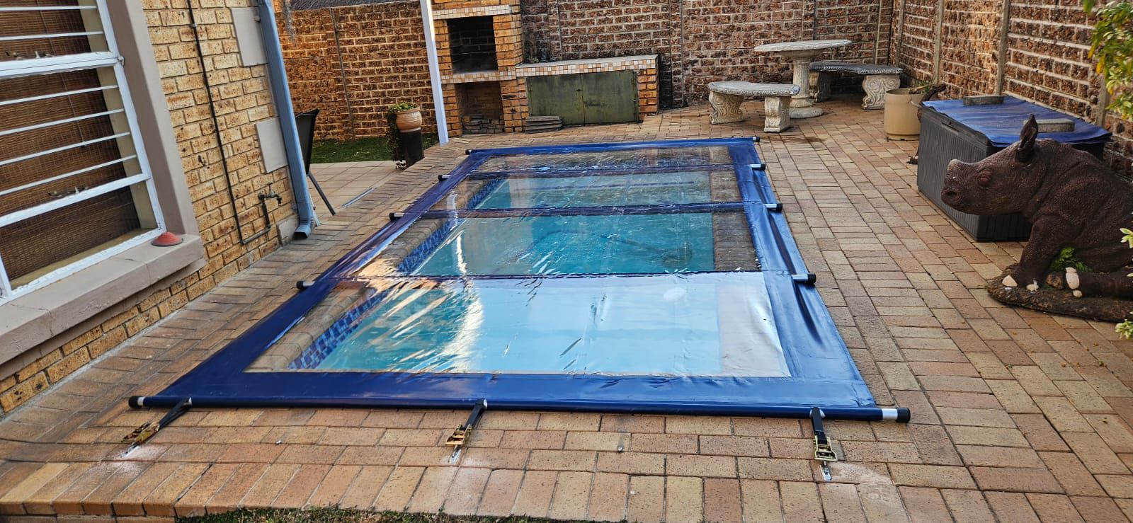 Transparent Safety Mesh Cover